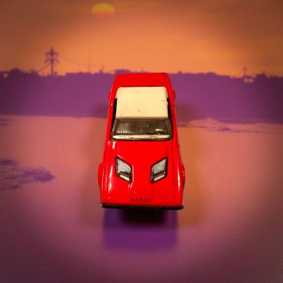 ORIGINAL Matchbox Superfast Dodge Challenger No 1 Red Lesney Made in England - Picture 4 of 5